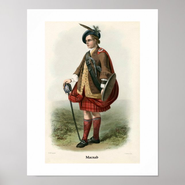 Poster Clan Macnab (Frente)