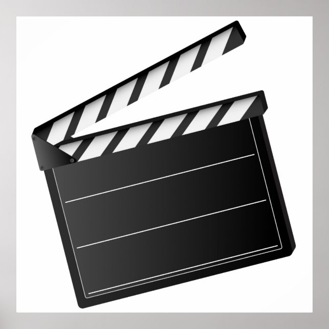 Póster Clapper do Filme (Frente)