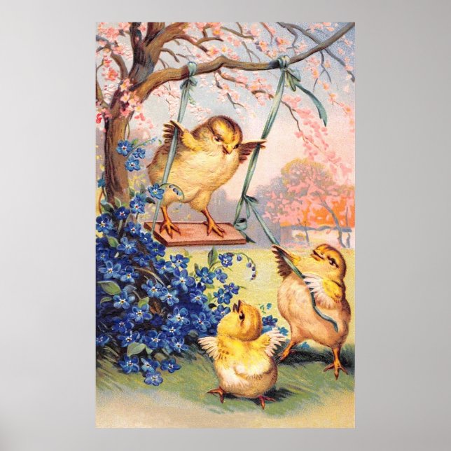 Poster Clapsaddle: Balançando a Biddy (Frente)