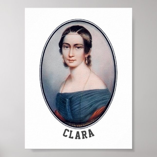 Poster Clara Schumann (1838) (Frente)