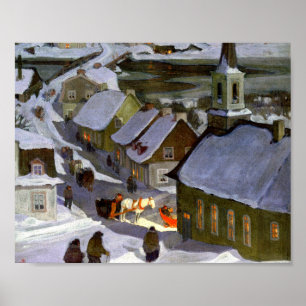 Poster Clarence Gagnon - Midnight Mass