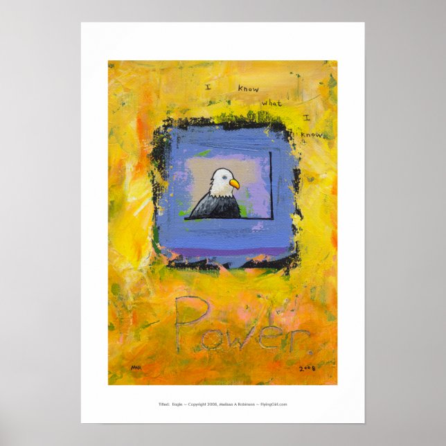 Póster Clareza, colorido, confiança no poder da arte mode (Frente)