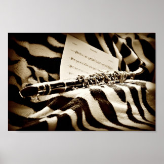 Póster Clarinet