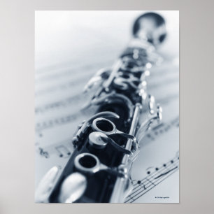 Póster Clarinete detalhado