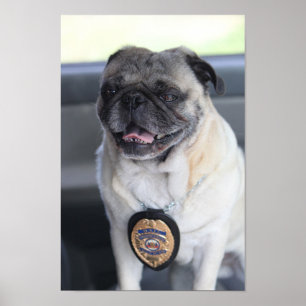 Póster Clark como o Pug o caçador de prémios