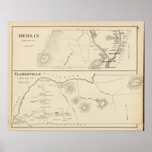 Póster Clarksville, Berlim (Frente)