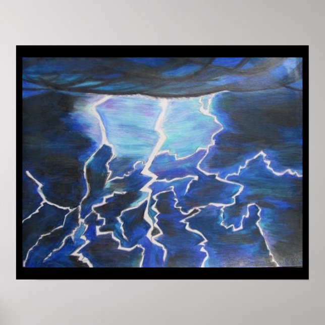 Poster claro azul (Frente)