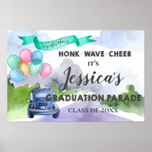 Poster Classe Cute De 2022 De Condução Por Parada De Grad