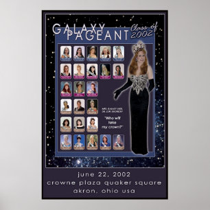 Póster Classe da galáxia de 2002
