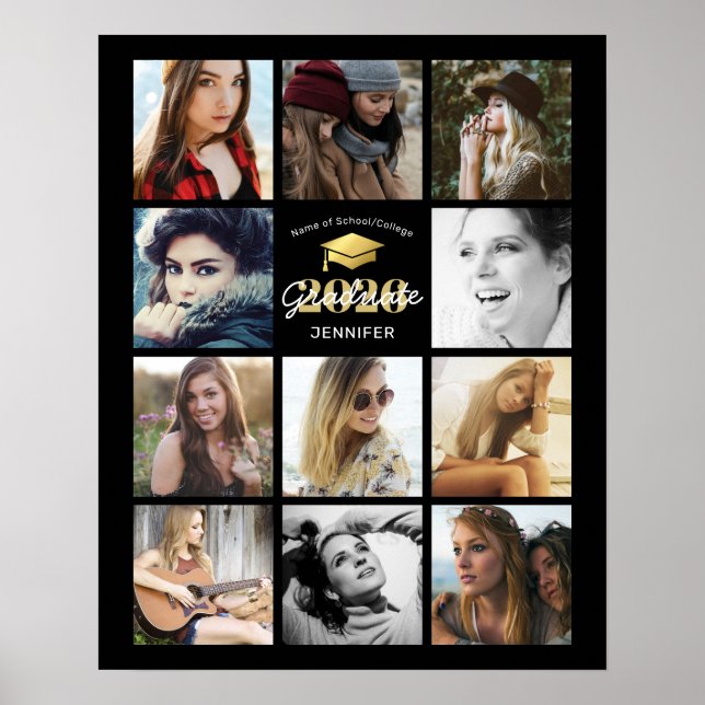 Poster Classe de 2023 | Formando de fotos (Frente)