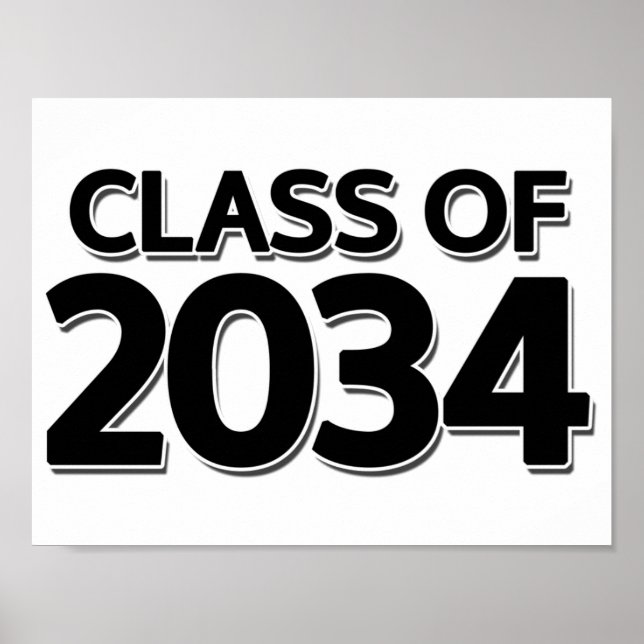 Poster Classe de 2034 (Frente)