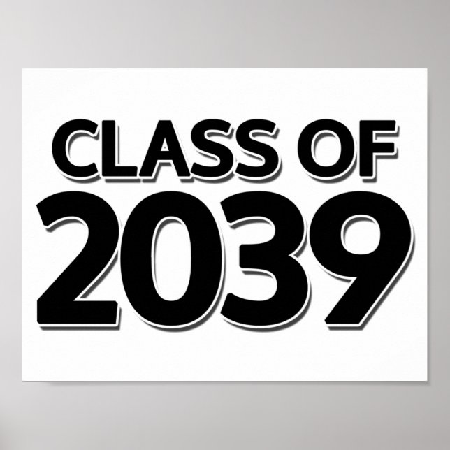 Poster Classe de 2039 (Frente)