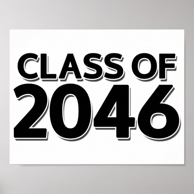 Poster Classe de 2046 (Frente)