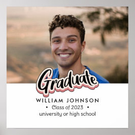 Poster Classe de anúncio de gradação de 2023