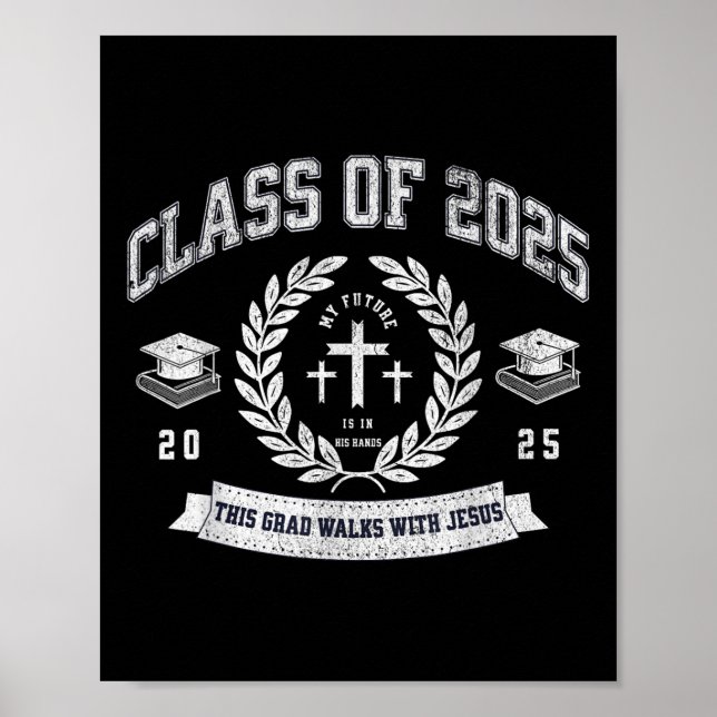 Poster Classe De Gradu Religioso De 2025 (Frente)