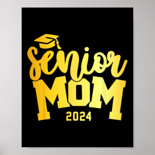 Poster Classe De Graduação Da Mãe Do Mais velho Retro Da