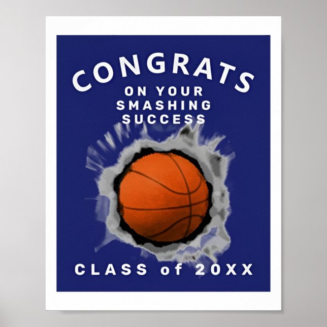 Poster Classe De mais velho Noturno De Basquete De 2022 (Frente)