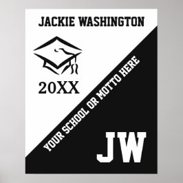 Póster CLASSE DE (qualquer ano) texto personalizado e pos