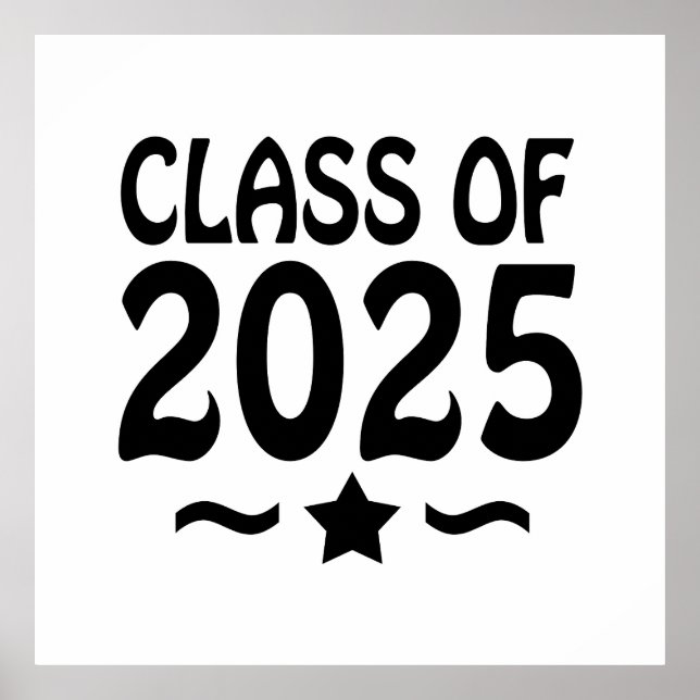 Poster Classe Graduação em Estrela de 2025 (Frente)