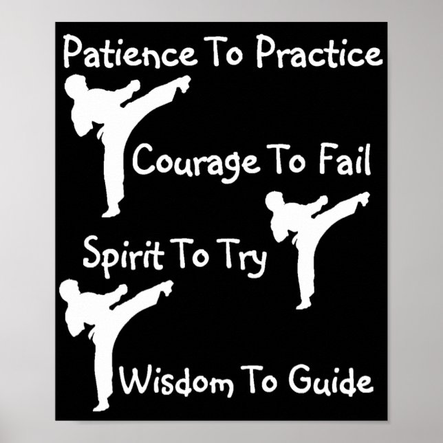 Póster classe karate (Frente)