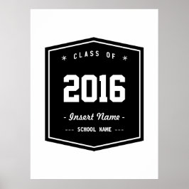 Póster Classe Retro Elegante