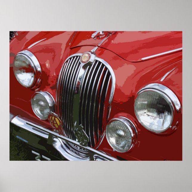 POSTER CLASSIC MK.2 JAG (Frente)