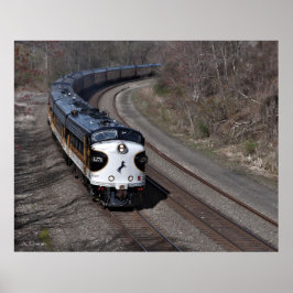 Póster Classic Streamliner de Passageiros