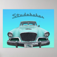 Classic Vintage Studebaker Silver Hawk 1959 Car