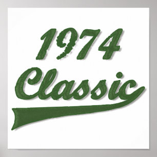 Póster Clássico 1974