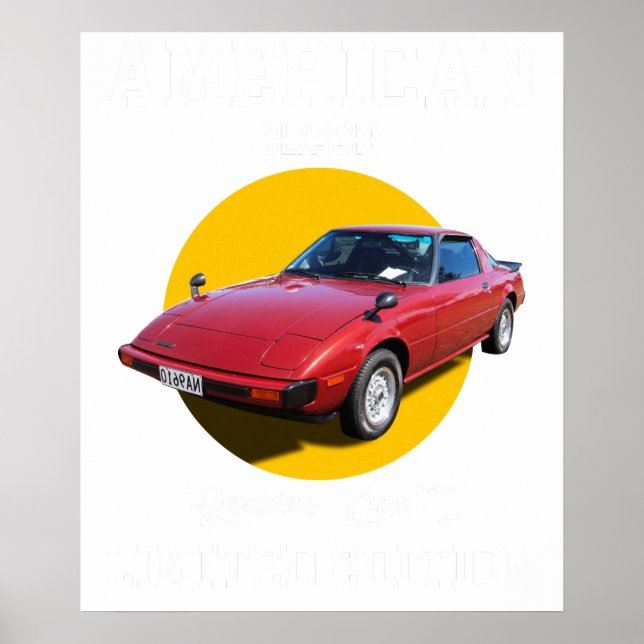 Poster clássico americano genuíno edição limitada M (Frente)