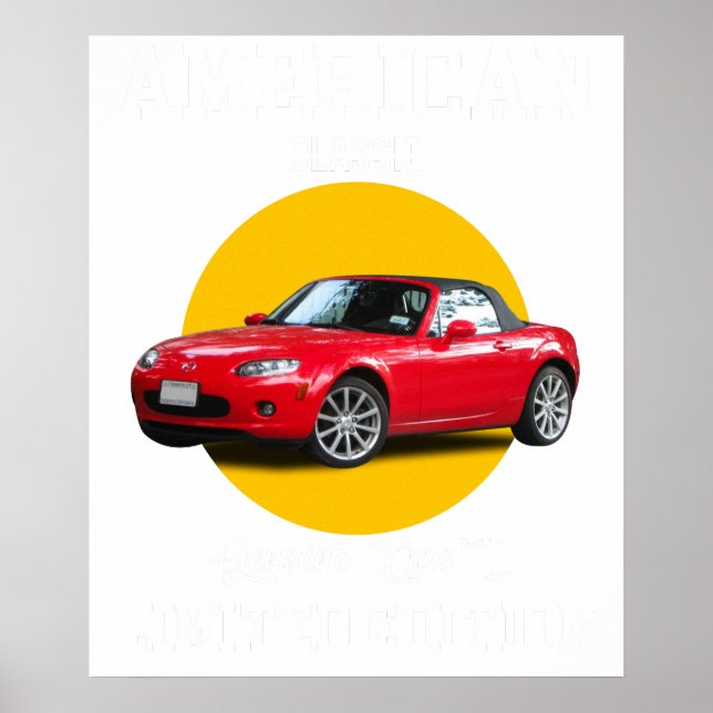 Poster clássico americano genuíno edição limitada M (Frente)