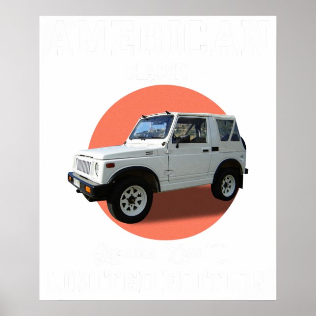Poster clássico americano genuíno edição limitada S (Frente)