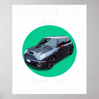 Poster clássico americano qualidade genuína edição limita
