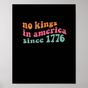 Poster Clássico da Liberdade Sem Reis na América desde 17