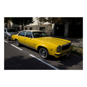 Póster Clássico de Chevrolet Malibu