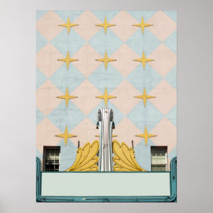 Póster Clássico de Cinema Antigo