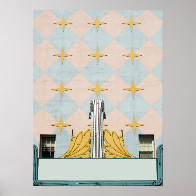 Póster Clássico de Cinema Antigo (Frente)