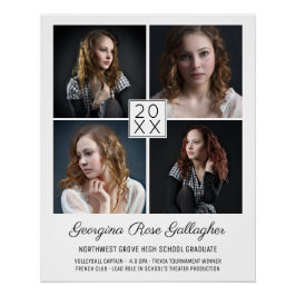 Póster Clássico de Colagem de Fotos Moderna de Keepsasasa