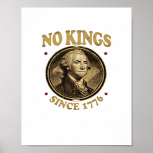 Poster Clássico Sem Reis Desde 1776