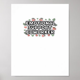 Poster Clássico V2 Clássico de Colaboração de Ajuda Emoci