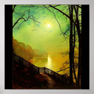 Poster Clássico/Vintage-John Atkinson Grimshaw 9