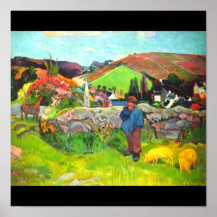 Poster Clássico/Vintage-Paul Gauguin 8