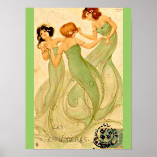 Poster Clássico/Vintage-Raphael Kirchner 6