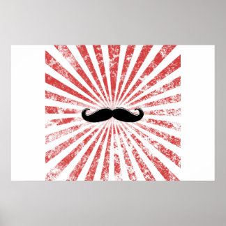 Poster Classy Mustache