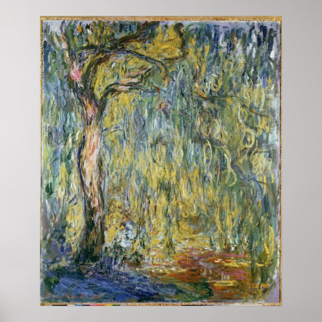 Poster Claude Monet | A Grande Selva de Giverny, 1918 (Frente)
