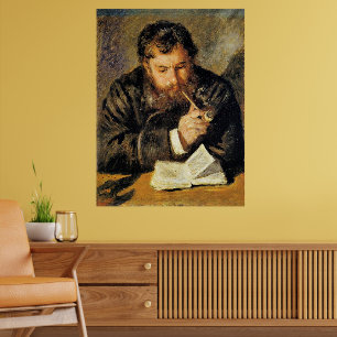 Poster Claude Monet (A Leitora) por Renoir