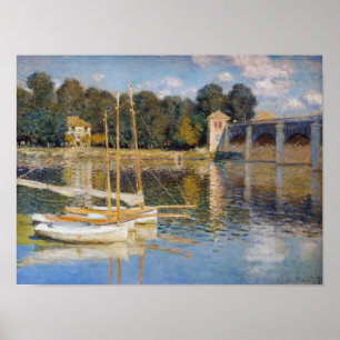 Poster Claude Monet - A Ponte de Argenteuil
