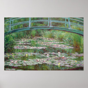 Póster Claude Monet - A Ponte Japonesa