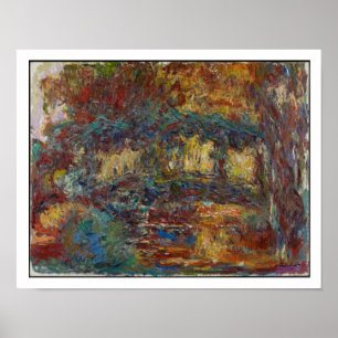 Poster Claude Monet   a ponte japonesa