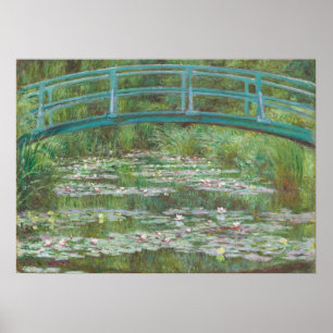 Póster Claude Monet A Ponte Japonesa, 1899